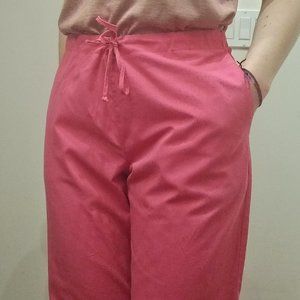 Pink Nursing Scrub Pants